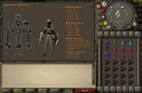 osrs kbd melee setup.